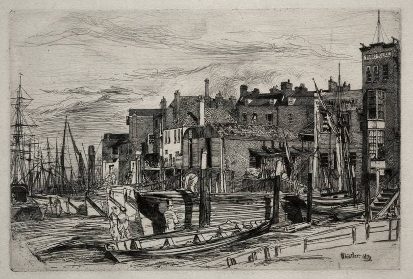 Thames Police — James Abbott McNeill Whistler