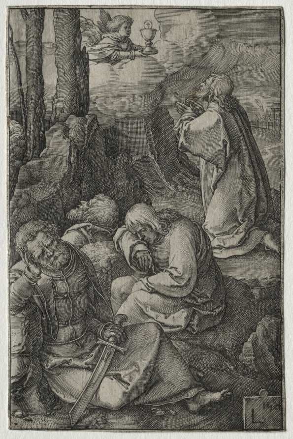 The Passion: The Agony in the Garden — Lucas van Leyden