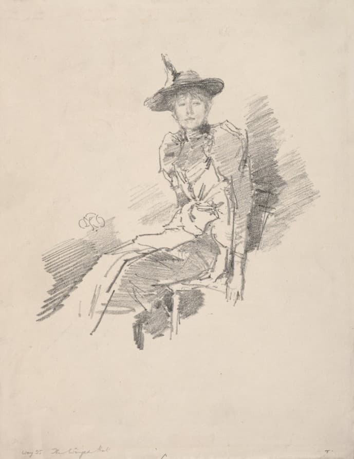 The Winged Hat — James Abbott McNeill Whistler