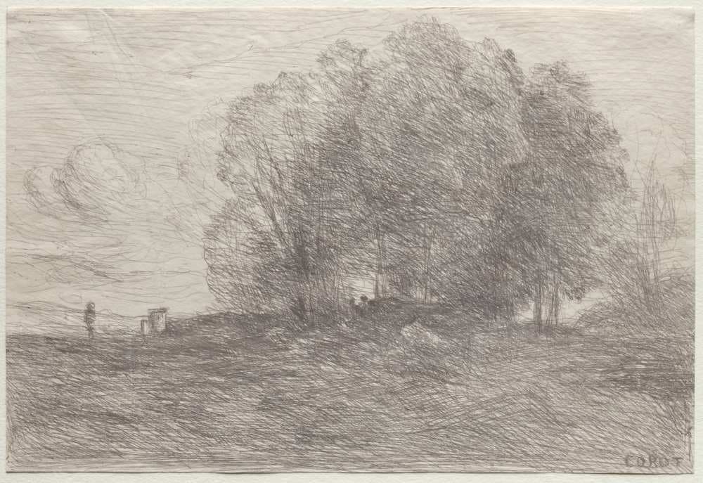 Group of Trees — Jean-Baptiste-Camille Corot
