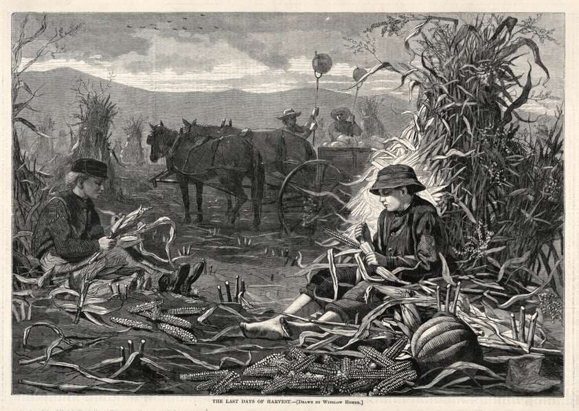 The Last Days of Harvest — Winslow Homer