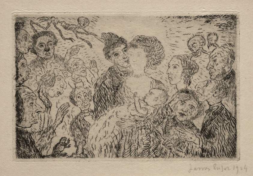 The Seven Deadly Sins: Envy — James Ensor