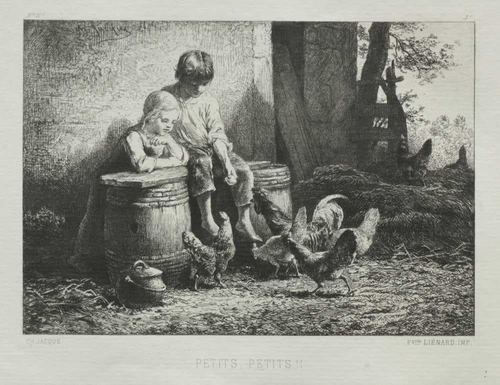 Petite, Petite — Charles Émile Jacque