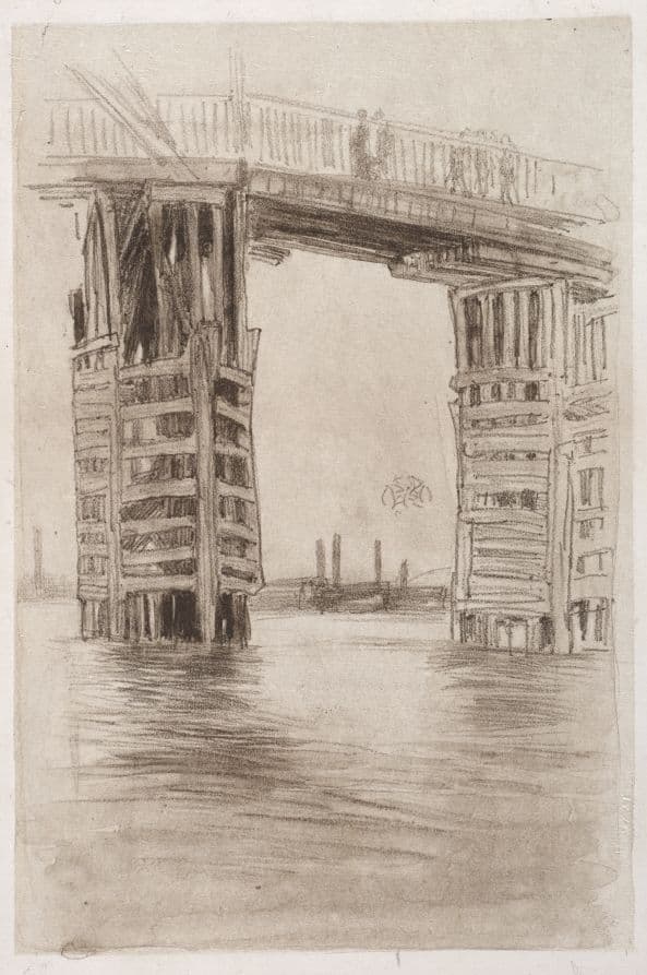 The Tall Bridge — James Abbott McNeill Whistler