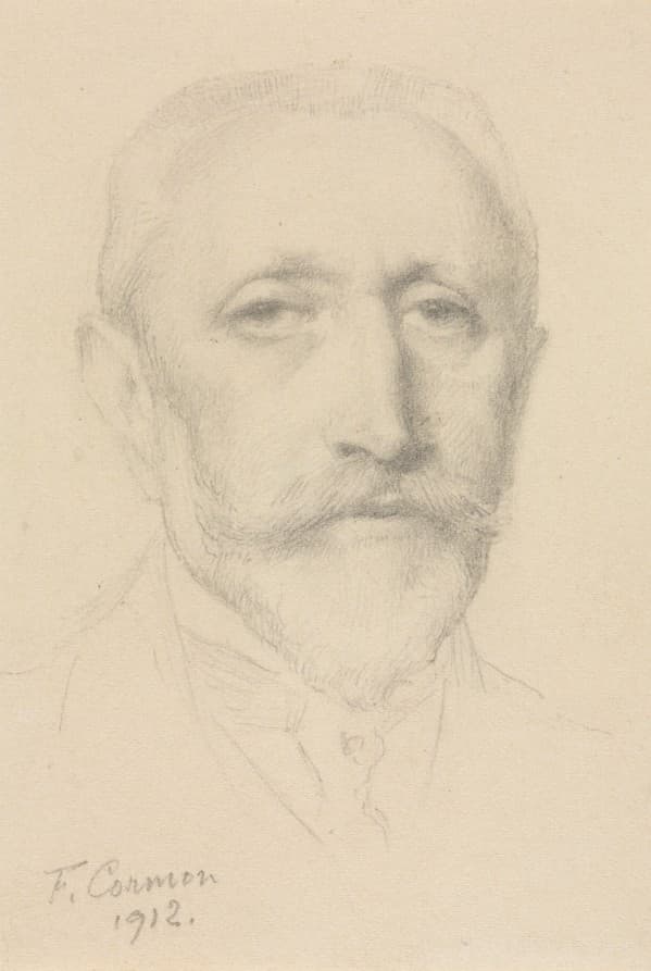 Self-Portrait — Fernand Cormon