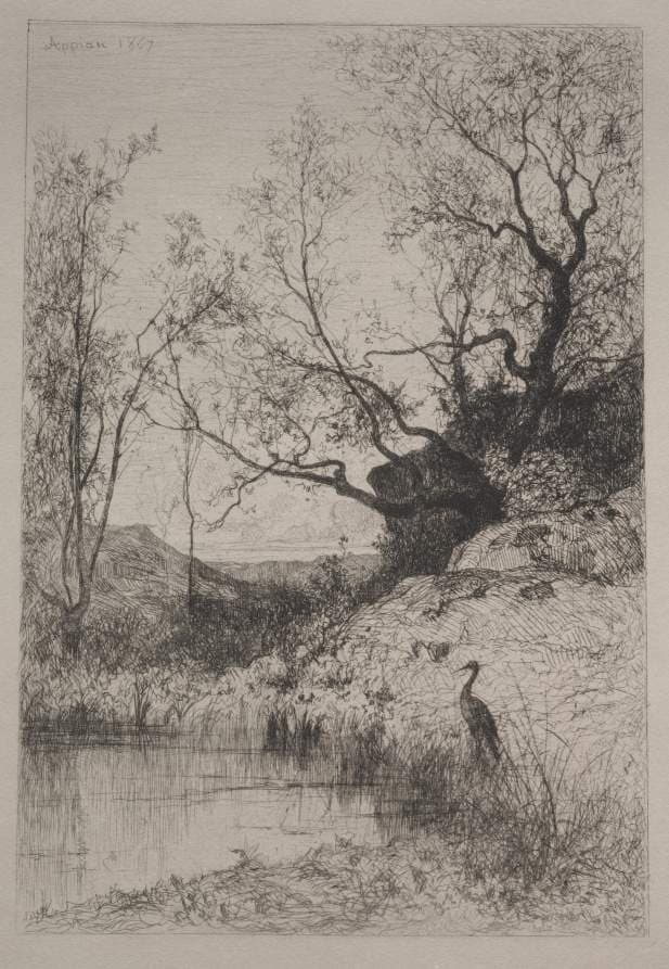 A Pond — Adolphe Appian