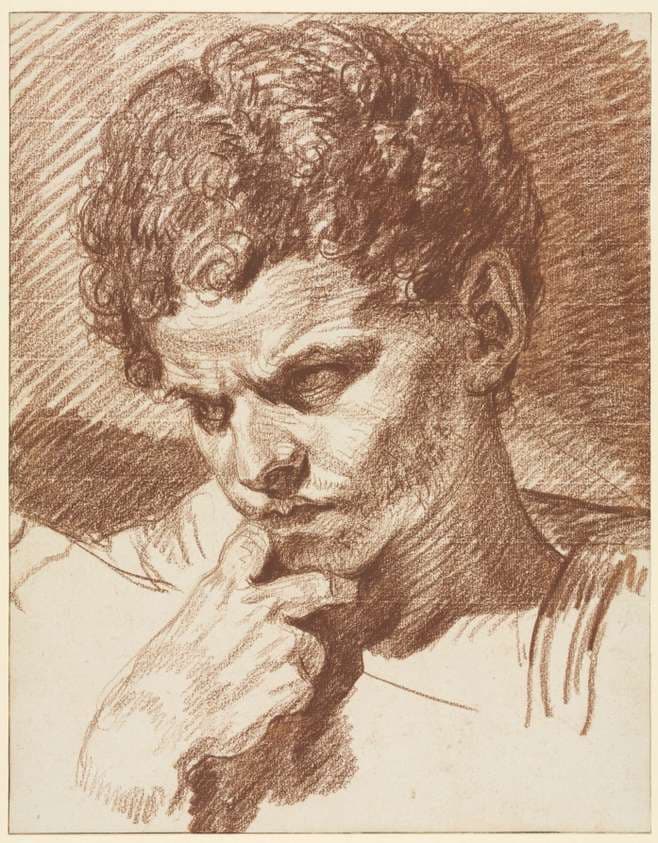 Head of Caracalla — Jean-Baptiste Greuze
