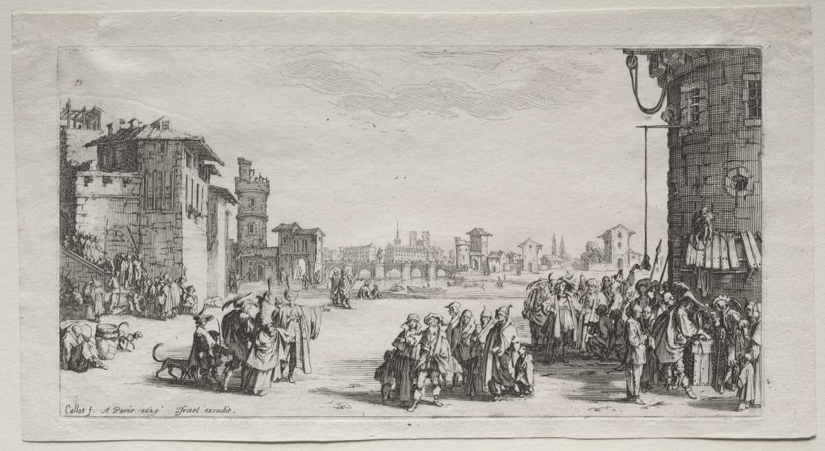 The Slave Market — Jacques Callot