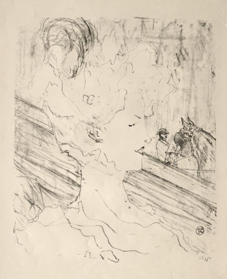Emilienne d'Alençon — Henri de Toulouse-Lautrec