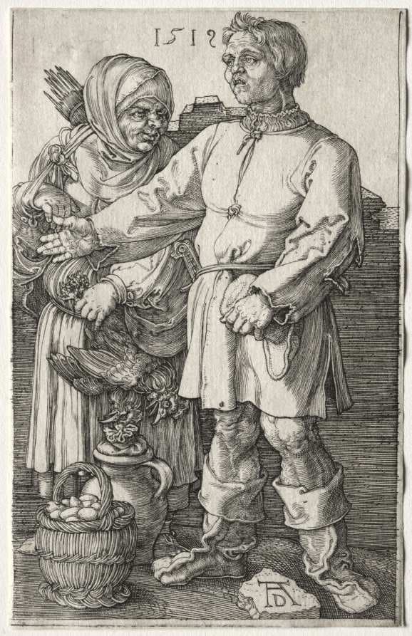The Peasants at Market — Albrecht Dürer