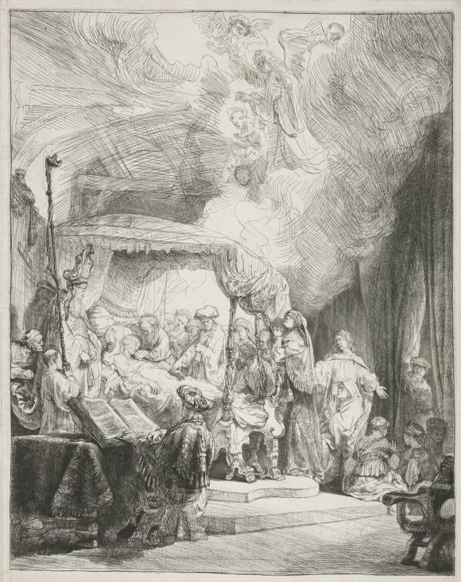 Death of the Virgin — Rembrandt van Rijn