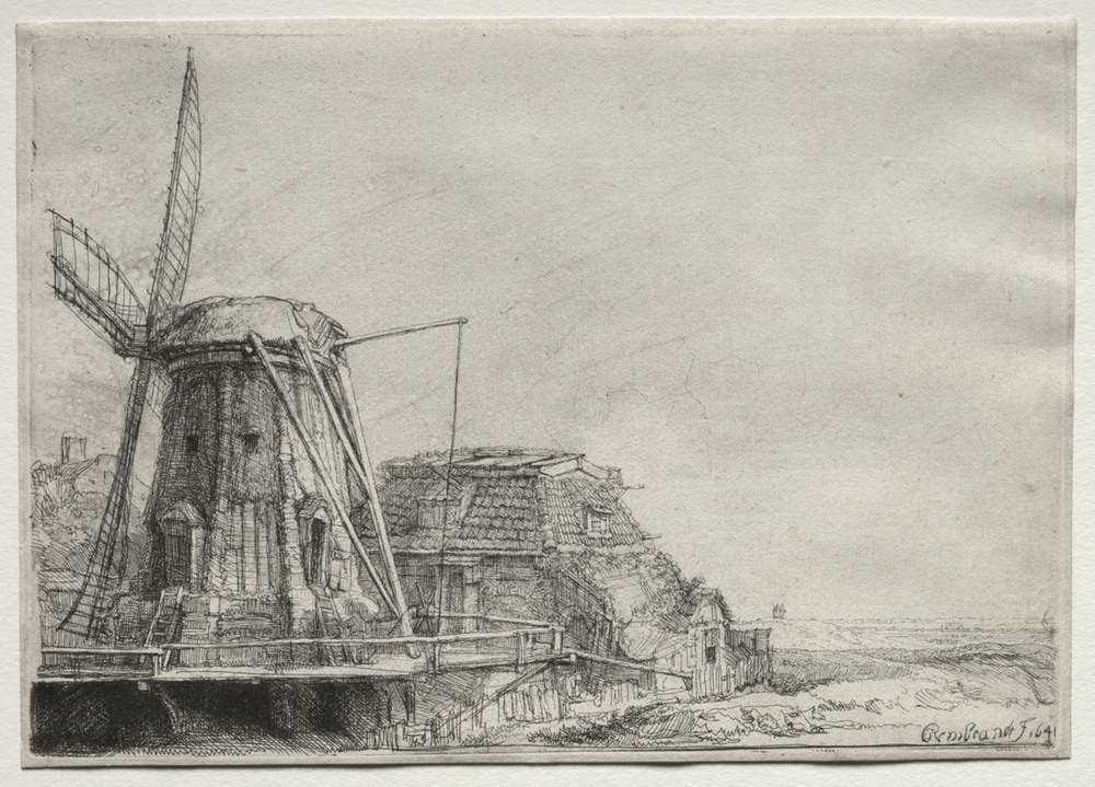 The Windmill — Rembrandt van Rijn