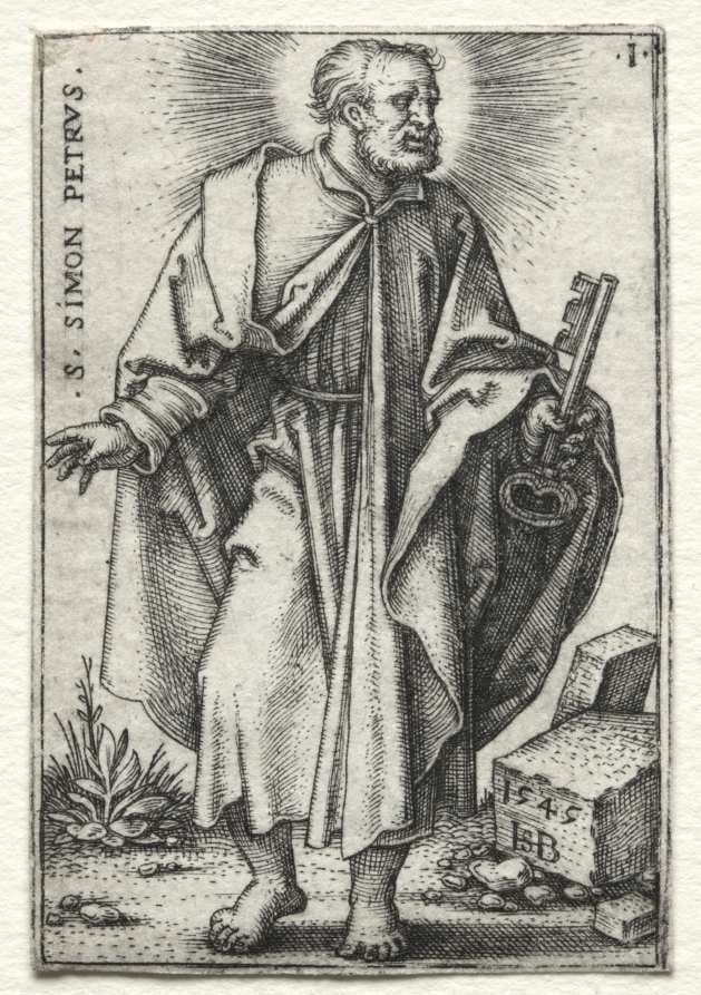 St. Simon Peter — Sebald Beham