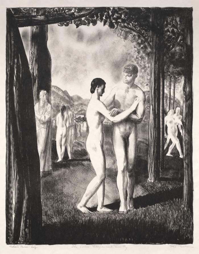 The Lovers that Passed Him By — George Bellows