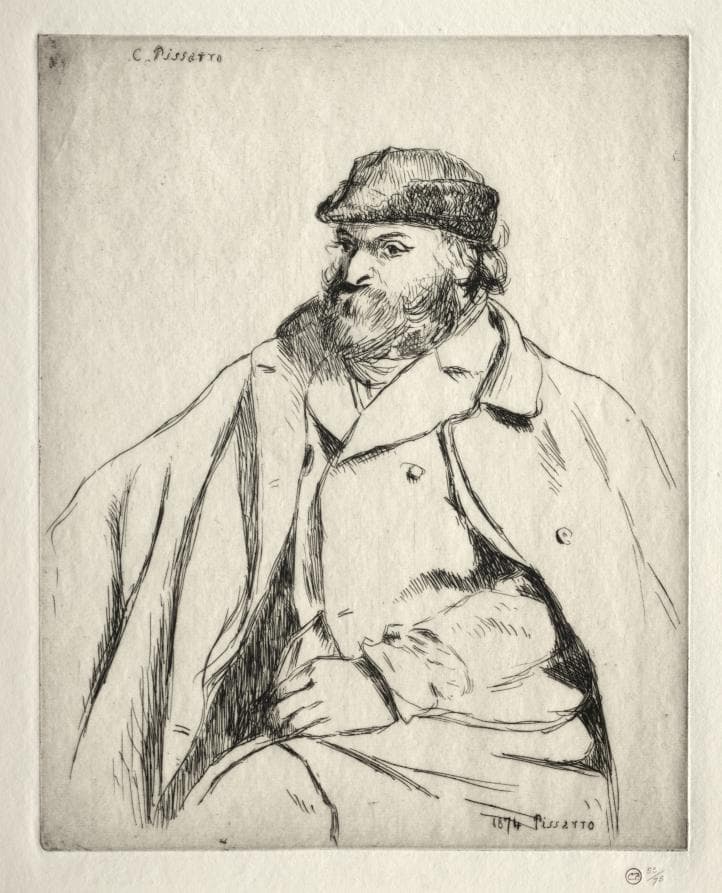 Portrait of Paul Cézanne — Camille Pissarro