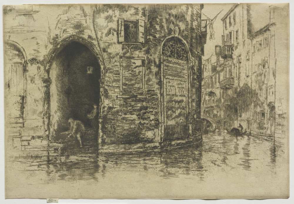 Two Doorways — James Abbott McNeill Whistler