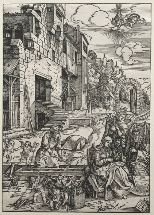 The Repose in Egypt — Albrecht Dürer