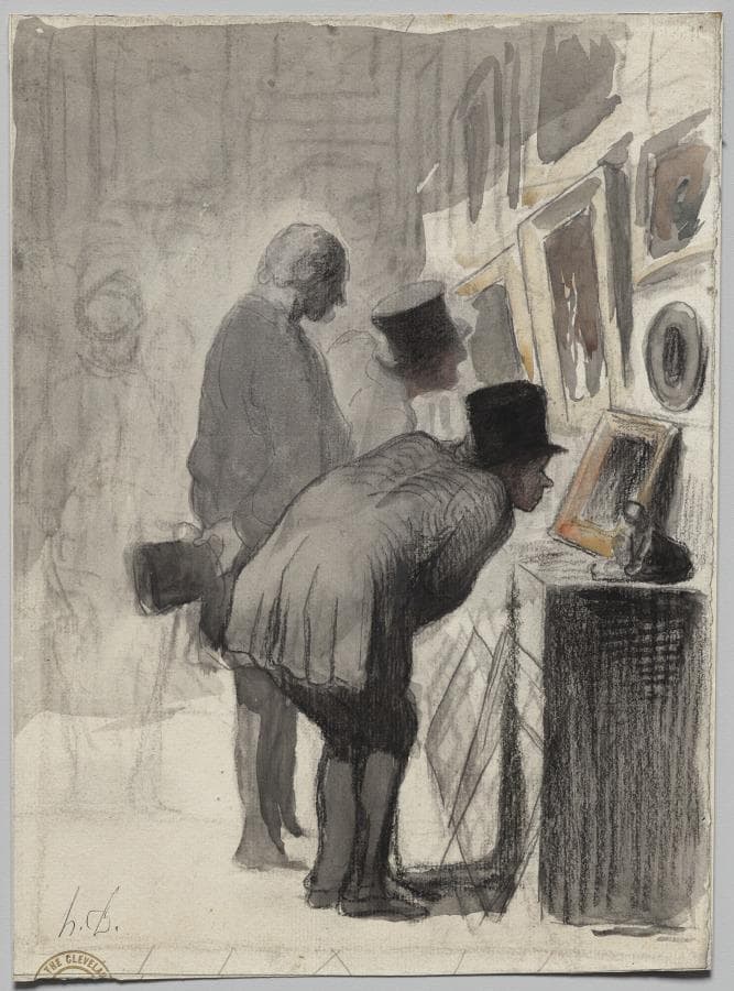 Art Lovers — Honoré Daumier