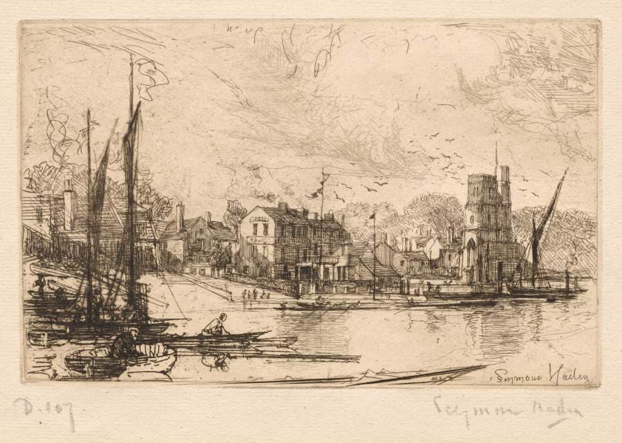 Harry Kelly's, Putney — Francis Seymour Haden