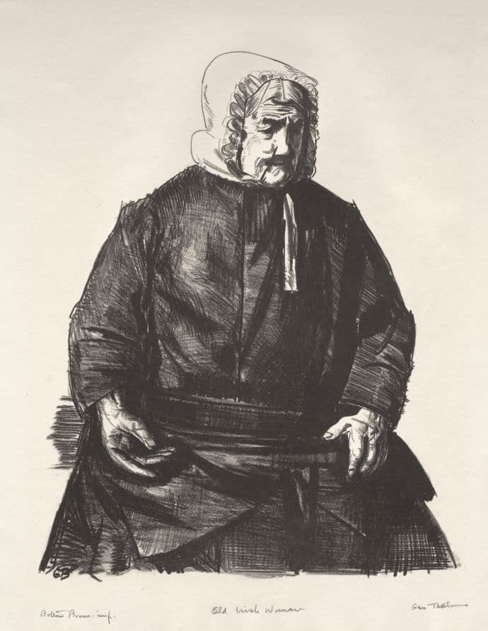 Old Irish Woman — George Bellows