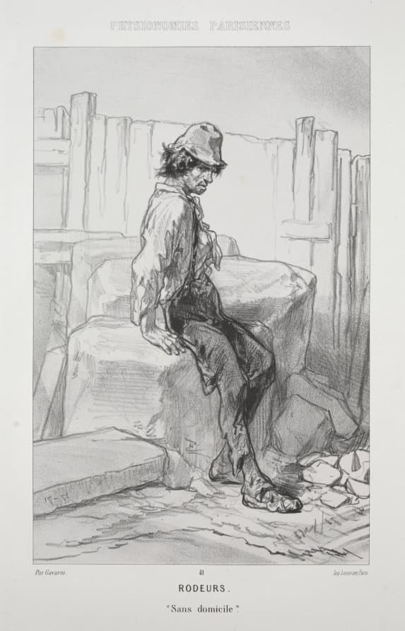 Rodeurs — Paul Gavarni