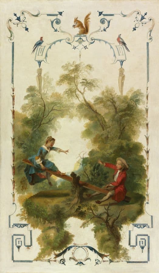 The See-Saw — Nicolas Lancret