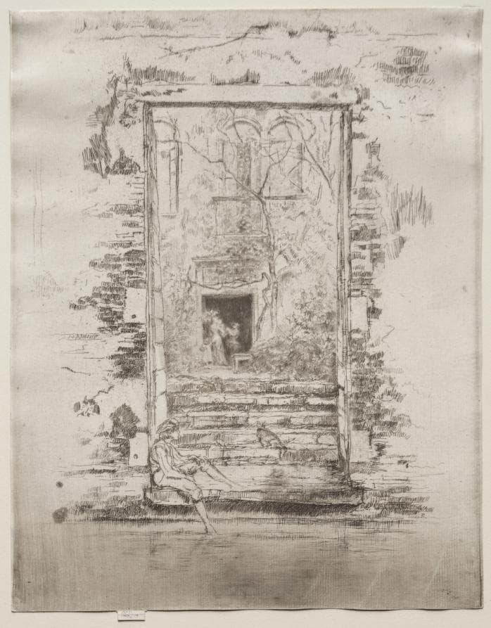 Garden — James Abbott McNeill Whistler