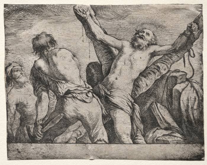 The Martyrdom of St. Andrew — Claude Vignon