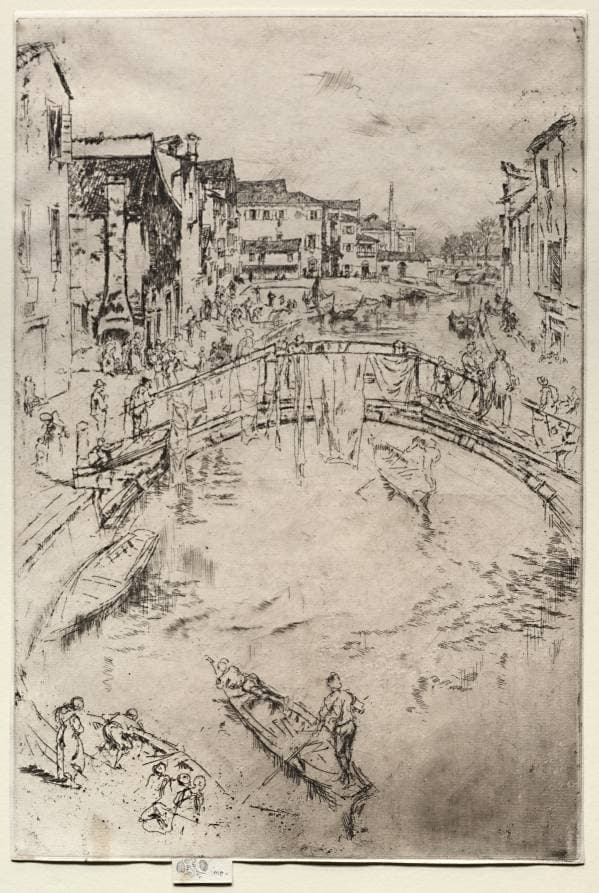 The Bridge — James Abbott McNeill Whistler