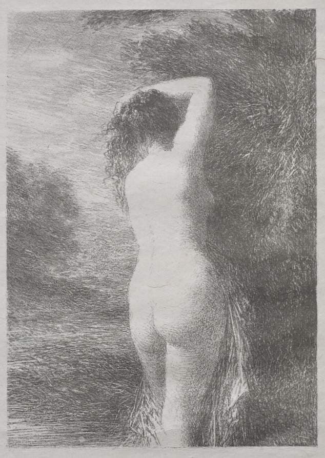 Bather Standing — Henri Fantin-Latour