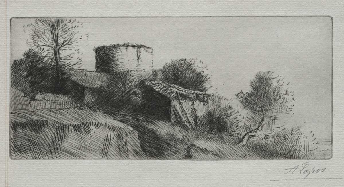 The Pigeon Tower — Alphonse Legros