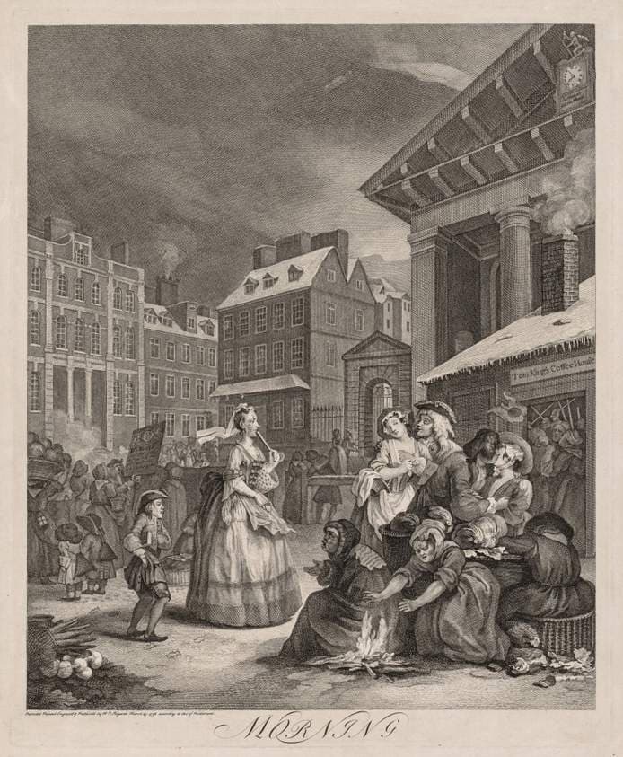 The Four Times of Day — William Hogarth