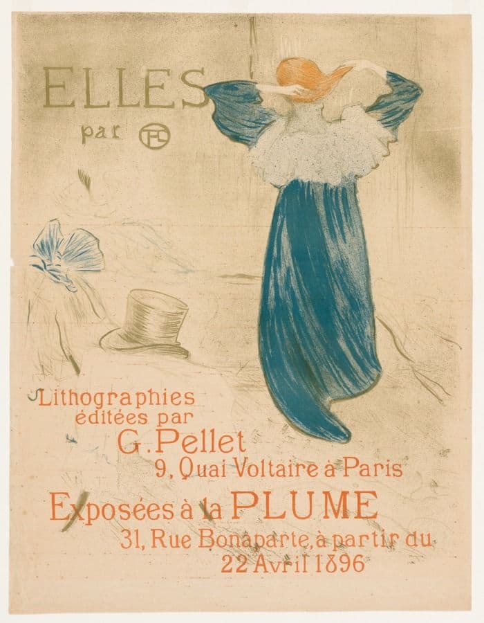 Elles:  Frontispiece — Henri de Toulouse-Lautrec