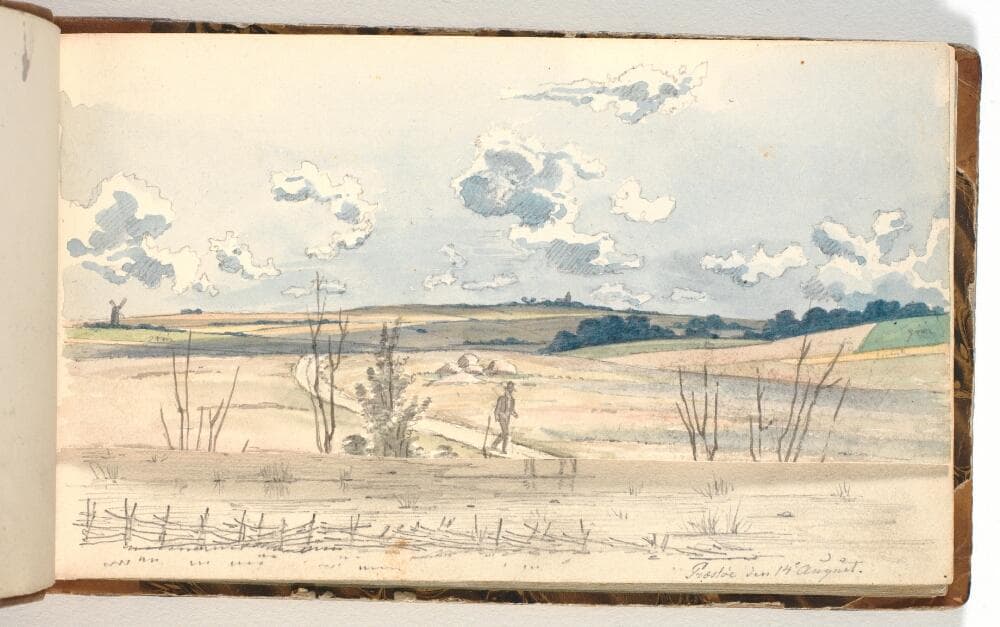 Et landskab — Martinus Rørbye