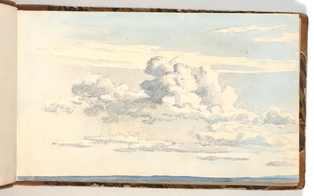Skystudie — Martinus Rørbye
