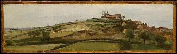 View of Lormes — Jean-Baptiste-Camille Corot
