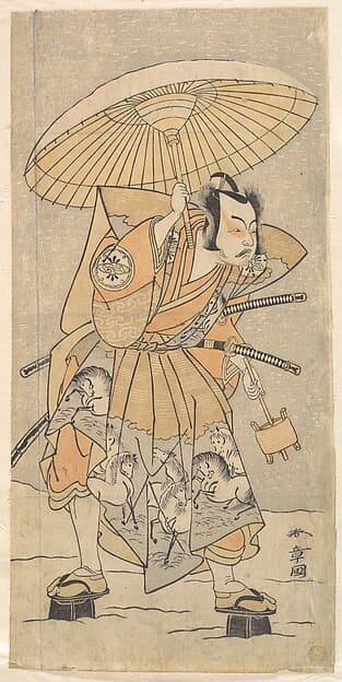 The Second Nakamura Juzo as a Samurai — Katsukawa Shunshō