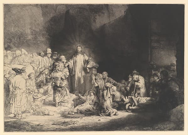 The Hundred Guilder Print — Rembrandt van Rijn