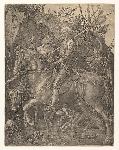 Knight, Death, and the Devil — Albrecht Dürer