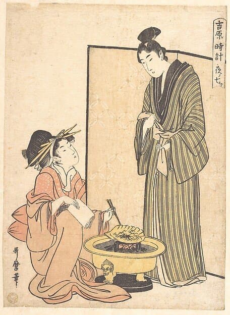 The Seventh Hour of the Night — Utamaro