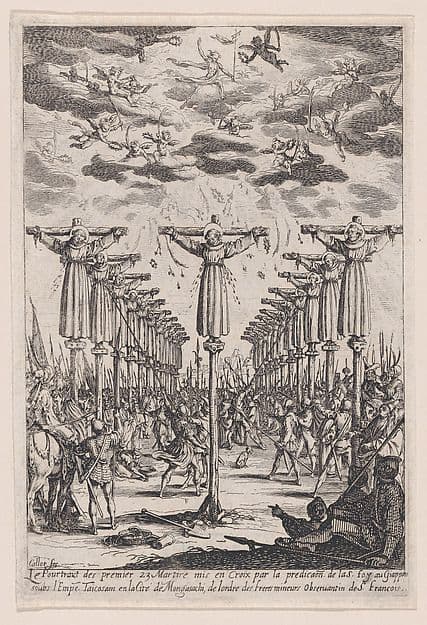 Les Martyrs du Japon (The Martyrs of Japan) — Jacques Callot