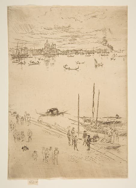 Upright Venice — James Abbott McNeill Whistler