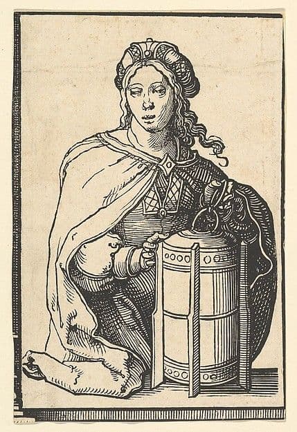Persian Sibyl, from the series of Sibyls — Lucas van Leyden