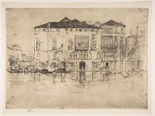 The Palaces — James Abbott McNeill Whistler
