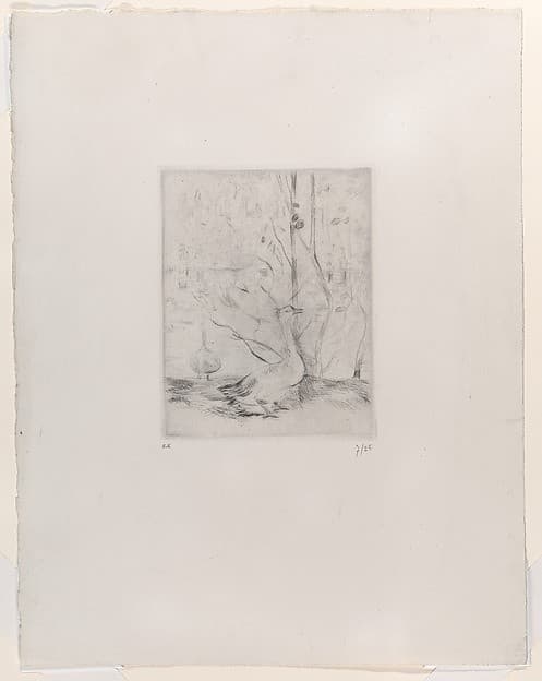 Goose — Berthe Morisot