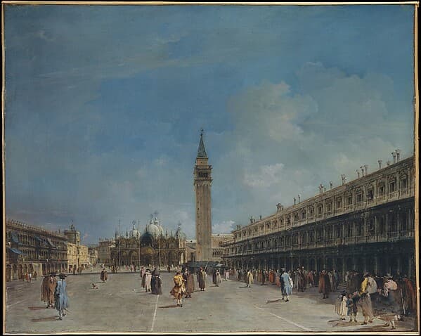 Piazza San Marco — Francesco Guardi