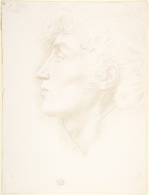 Head of an Irish Girl — Alphonse Legros