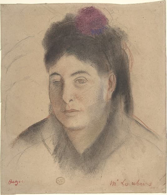 Madame Loubens — Edgar Degas