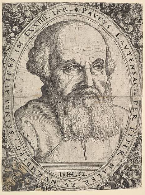Portrait of Paulus Lautensack the Elder — Hanns Lautensack
