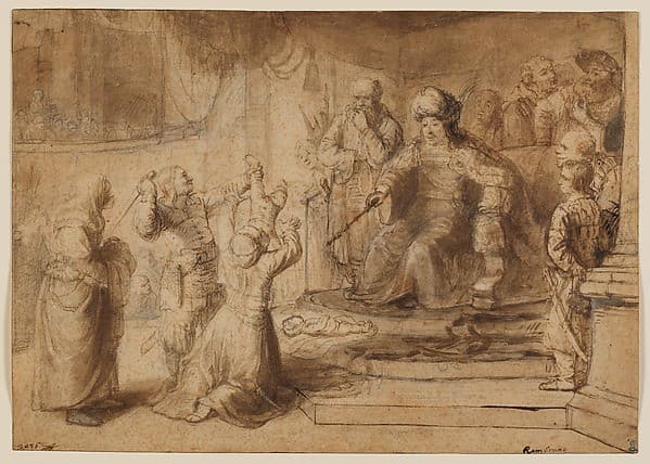 The Judgment of Solomon — Constantijn van Renesse
